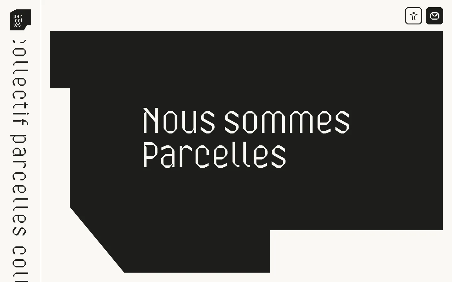 collectifparcelles 브랜드 웹사이트 디자인 레퍼런스