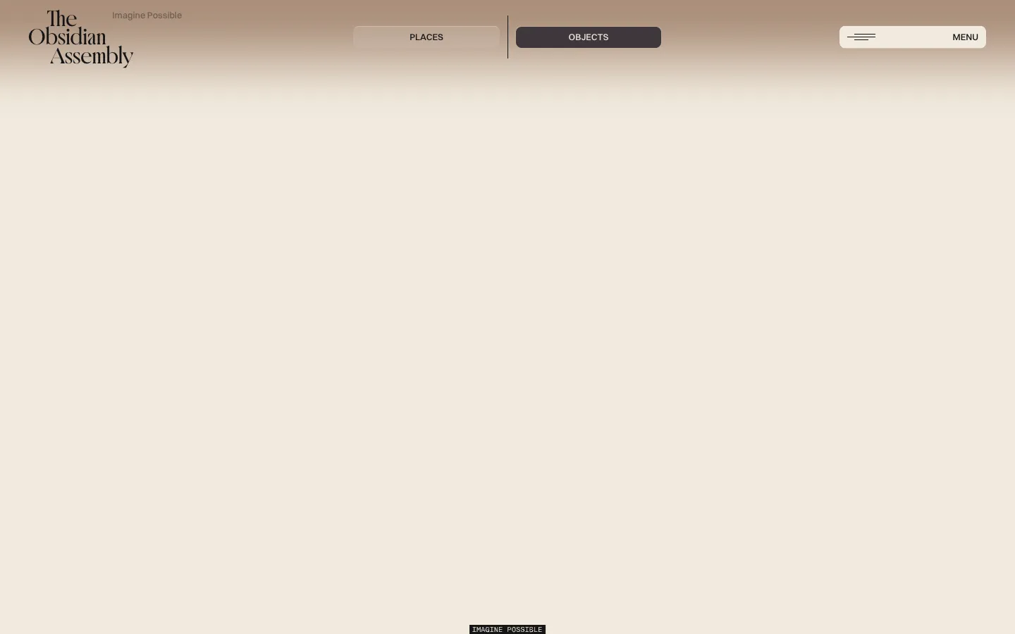 obsidianassembly 브랜드 웹사이트 디자인 레퍼런스