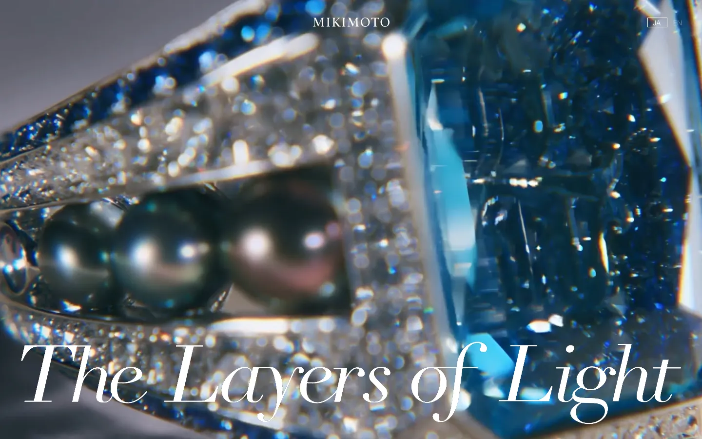 mikimoto 브랜드 웹사이트 디자인 레퍼런스