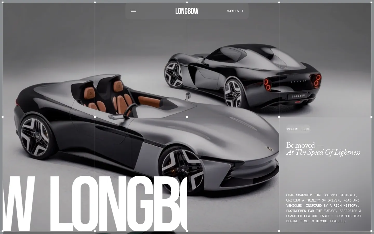 Longbow 브랜드 웹사이트 디자인 레퍼런스