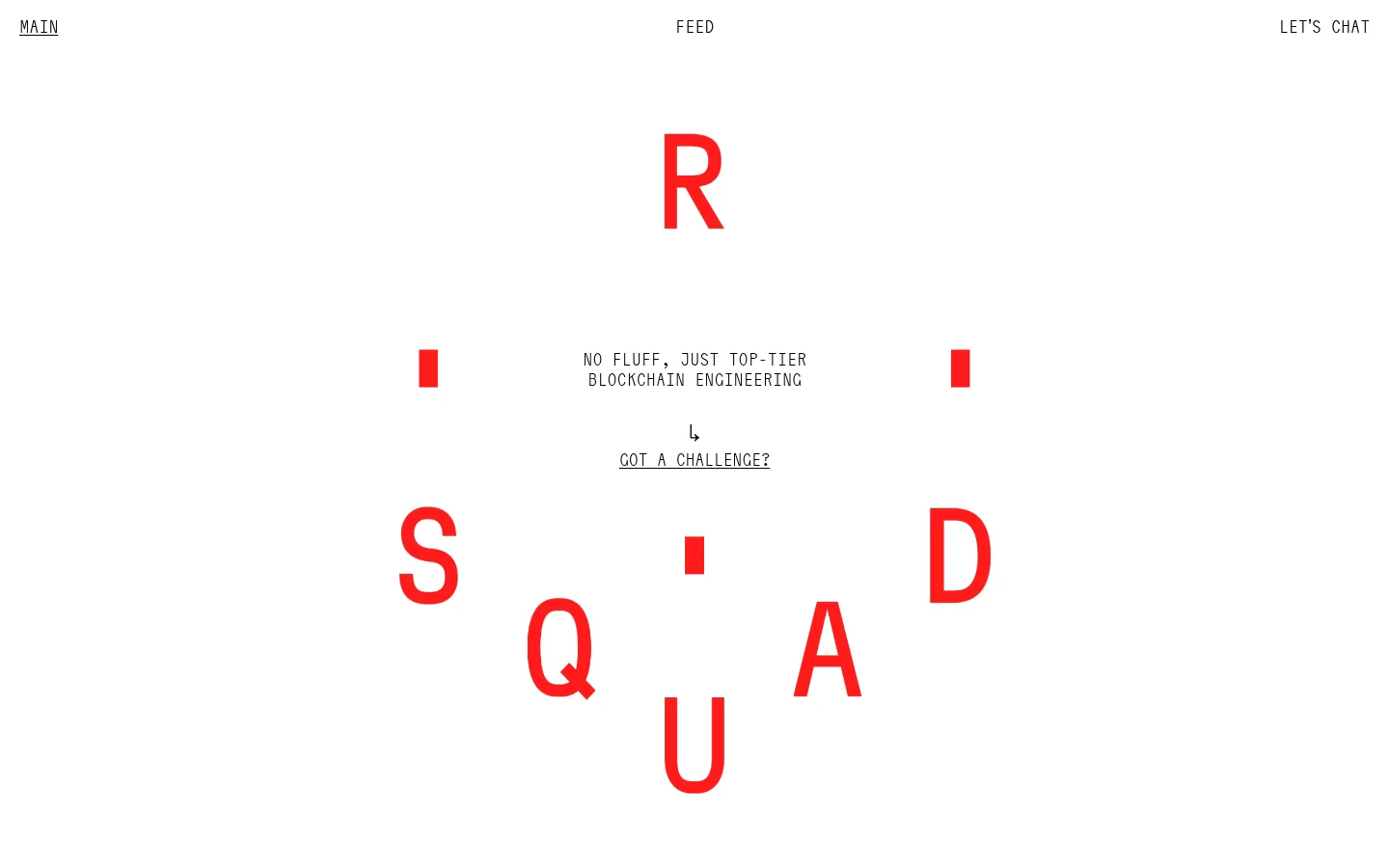 Website Inspiration: RSquad 브랜드 웹사이트 디자인 레퍼런스