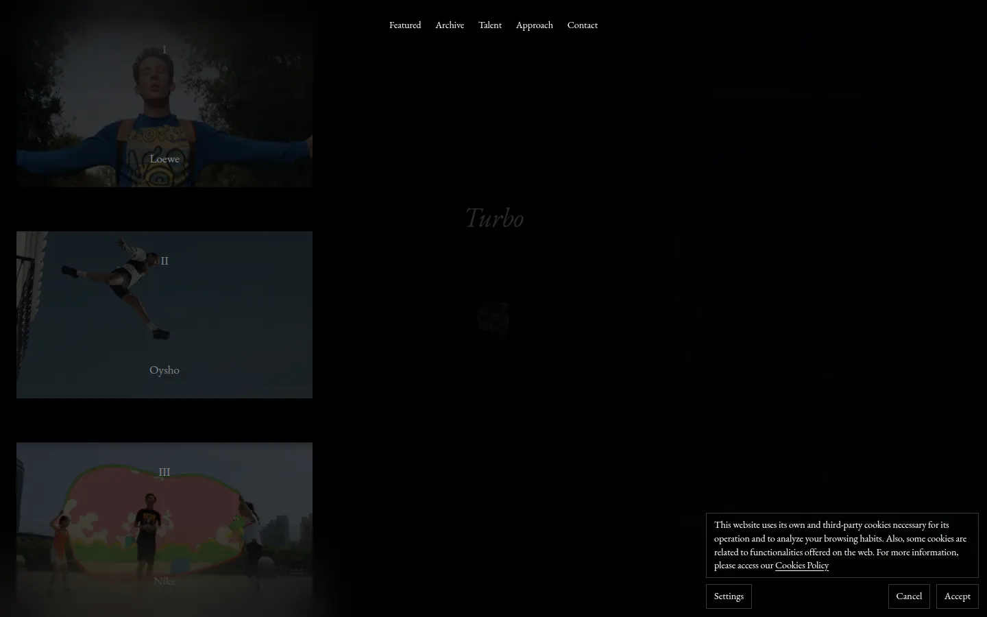Depo Luxe 브랜드 웹사이트 디자인 레퍼런스