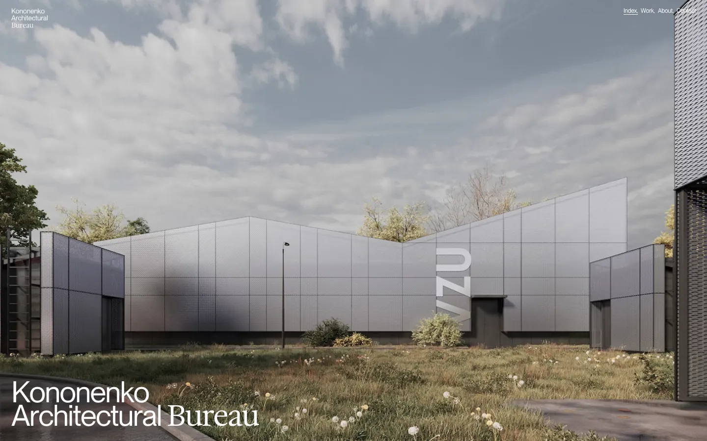 Kononenko Architectural Bureau 브랜드 웹사이트 디자인 레퍼런스